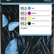 HP Pack de 4 cartouches jet d'encre 953 6ZC69AE