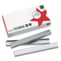 Agrafes N°26/6 Blanches ETOILE en Boîte de 5000 PERGAMY