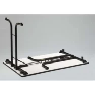 SODEMATUB Table polyvalente pliante rectangulaire 120 x 70 cm hêtre/Noir