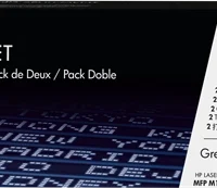 HP kit 2 Cartouche Laser Noir CF283AD