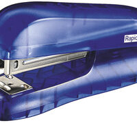 Rapid agrafeuse F6, capacité d'agrafage: 20 feuilles, bleu transparent