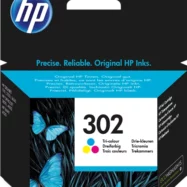HP 302 Cartouche d'Encre Trois Couleurs Authentique (F6U65AE)