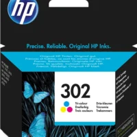 HP 302 Cartouche d'Encre Trois Couleurs Authentique