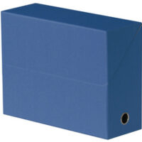 Oxford Boîte transfert toilée, format A4, bleu