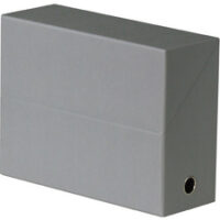 Oxford Boîte transfert toilée, format A4, gris