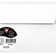Pollen by Clairefontaine Enveloppes C6, blanc