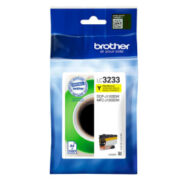 BROTHER Cartouche Jet d'encre Jaune LC3233Y 1500 pages pour DCP-J110DW et MFC-J1300DW