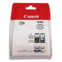CANON Multipack Jet d'encre Noir + couleurs PG560/CL561