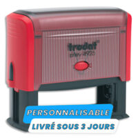 TRODAT PRINTY 4925 - 8 lignes - tampon société personnalisable empreinte 82x25mm