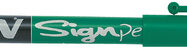 PILOT Stylo feutre V Sign Pen, vert