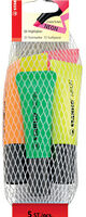 STABILO Surligneur NEON, en filet de 5