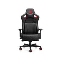 Fauteuil Gaming HP Omen Citadel Noir et Rouge. Confortable design Sportif durable s adapte a la morphologie, coussins très épais 6KY97AA