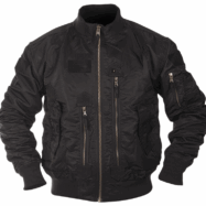 VESTE DE VOL TACTIQUE US NOIR