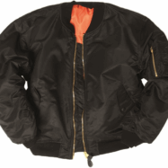 VESTE DE VOL US 'MA1® BASIC' NOIR