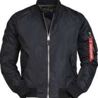 VESTE DE VOL US MA1® ÉTÉ NOIR