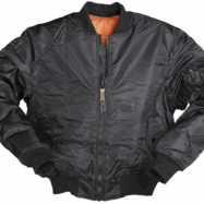 VESTE DE VOL US ′TYPE MA1®′ PES NOIR