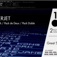 HP Lot de 2 cartouches Laser Noir Q2612AD