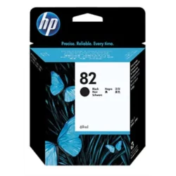 HP Cartouche Jet d'encre Noir 82 CH565A