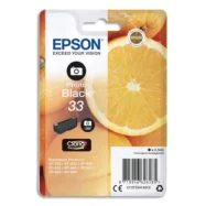 EPSON Cartouche Jet d'Encre Claria Premium Noir Photo "Oranges" 33 - C13T33414012