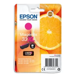 EPSON Cartouche Jet d'Encre Claria Premium Magenta (XL) "Oranges" 33 - C13T33634012