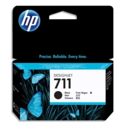 HP Cartouche d'encre Noir 711 CZ129A