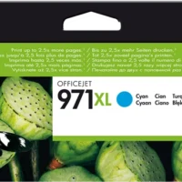 HP Cartouche Jet d'encre 971XL Cyan CN626AE