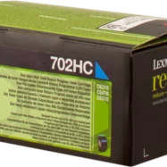 LEXMARK Cartouche toner Cyan LRP HC 70C2HC0