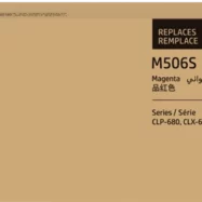 SAMSUNG Cartouche toner Magenta CLT-M506S/ELS