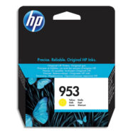HP 953 Cartouche d'Encre Jaune Authentique (F6U14AE)