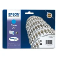 EPSON Cartouche Jet d'Encre Cyan (800 p) "Tour de Pise'' - C13T79124010
