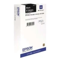 EPSON Cartouche Jet d'Encre Noire XL (5 000 p) WF-8xxx - C13T755140