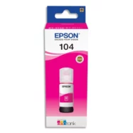 EPSON Bouteille Jet d'Encre 104 EcoTank Magenta - C13T00P340