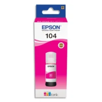 EPSON Bouteille Jet d'Encre 104 EcoTank Magenta - C13T00P340