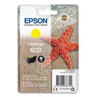 EPSON Cartouche Jet d'Encre Yellow "Etoile de Mer'' 603 - C13T03U44010