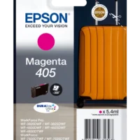 EPSON Cartouche Jet d'Encre DURABrite Ultra Magenta ''Valise'' 405 (T05G3) - C13T05G34010