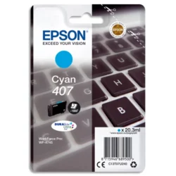 EPSON Cartouche Jet d'Encre Cyan L ''Clavier'' WF-4745 Series (T07U2) - C13T07U240