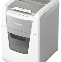LEITZ Destructeur de documents IQ Auto+ Small Office P-4 coupe micro, 4x28mm, 100 feuilles, 34 L 80110000