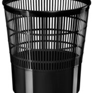 CEP Corbeille à papier Basic, 16 litres, noir