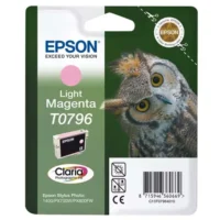 EPSON Cartouche Jet d'Encre Claria Magenta clair ''Chouette'' (T0796) - C13T07964010