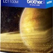 BROTHER cartouche Jet d'encre Magenta LC1100M