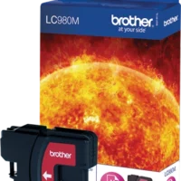 BROTHER Cartouche Jet d'encre Magenta LC980M