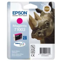 EPSON Cartouche Jet d'Encre DURABrite Ultra Magenta (HC) ''Rhinocéros'' (T1003) - C13T10034010