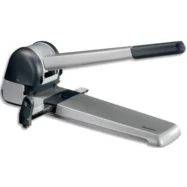 LEITZ Perforateur 2 trous Superpunch. Grande capacité 250 feuilles, coloris Gris