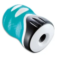 MAPED Taille-crayons 1 usage CLEAN GRIP coloris assortis : Bleu, Violet, Orange, Vert, Turquoise