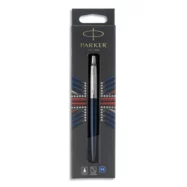PARKER Blister 1 stylo bille pointe moyenne Jotter. Corps Bleu CT