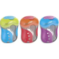 MAPED Taille-crayons COLOR PEPS 2 usages avec réserve - Coloris assortis