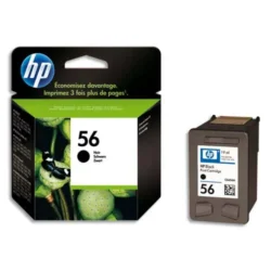 HP Cartouche Jet d'encre Noir 56 C6656AE