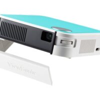 ViewSonic M1 Mini Plus Projecteur DLP LED RVB 3D 120 lumens WVGA (854 x 480) 16:9 Wi-Fi/Bluetooth Poids Brut : 0,76 Kg