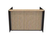 kerkmann Comptoir Marino up & down, petit, anthracite/chêne