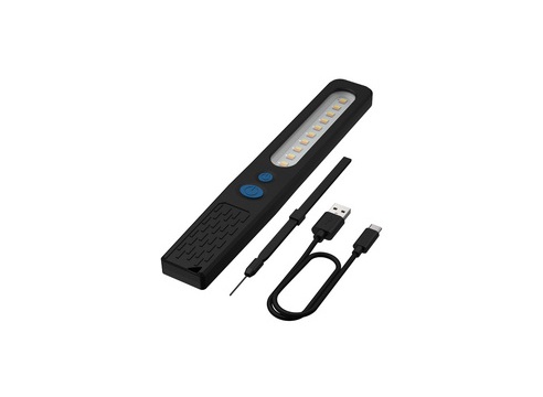 ANSMANN Lampe de travail à LED WL390R, noir/bleu